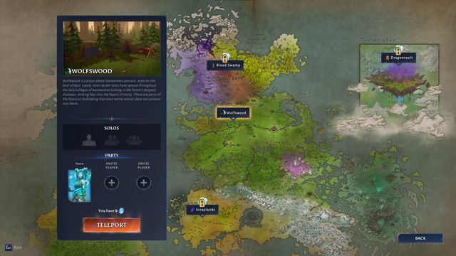 Vaultbreakers maps and regions screenshot